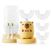 Brosse ELOTAME Capybara 360° pour un nettoyage complet des petites dents.