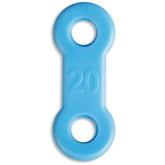 Sangles EMA bleues et fermes, 20 mm, pour un ajustement durable.