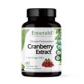 Emerald Labs extrait de canneberge – gélules en bouteille pour soutien urinaire.