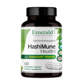 HashiMune Health d'Emerald Labs — bouteille, soutien immunitaire quotidien.