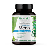 EMERALD LABS multivitamine pour homme – bouteille visible, soutien osseux potentiel.