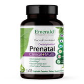 EMERALD LABS Prenatal Multi: bouteille visible, soutien nutritionnel prénatal potentiel.