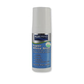 Emu Therapy Super White Stuff rouleau, application ciblée et rafraîchissante.
