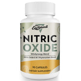 Energievoll: bouteille de capsules oxyde nitrique, pratique à prendre.