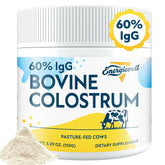 Energievoll Colostrum Poudre emballage visible, soutien potentiel du bien-être intestinal