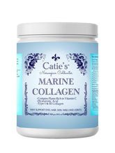 Energy Essentials Catie's Marine Collagen: capsules élégantes, emballage pour routine quotidienne.