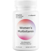 Envitamin femme multivitamine metylee dans sa bouteille, pratique a emporter.