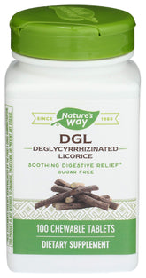 Enzymatic Therapy DGL sans fructose, comprimés à mâcher pratiques pendant les repas.