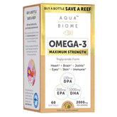 Enzymedica Aqua Biome Omega-3 gélules, soutien potentiel du cœur et du cerveau.