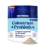 Enzymedica Colostrum bovin en bouteille pour un soutien digestif doux.