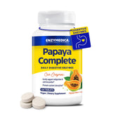 Enzymedica Papaya Enzymes, comprimés à mâcher dans la boîte, commodité quotidienne.