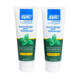 Epic dentifrice xylitol adulte : tube élégant pour brossage quotidien.