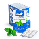 Epic gommes-xylitol-menthe-fraiche : haleine fraîche durable après chaque bouchée.