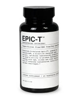 EPIC-T Support Formula, bouteille montrant le mélange végétal pour le bien-être quotidien.