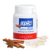 Epic xylitol cannelle gomme emballage pratique pour haleine fraîche toute la journée