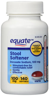 Equate assouplissant de selles - bouteille, soulage la constipation de façon douce et efficace