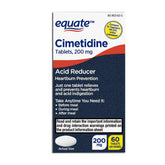 Equate Cim étidine 200 mg – pack recto, facilité d'utilisation.
