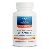 Equilife vitamine C complet, flacon prêt à une routine quotidienne.