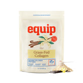 Pochette d'emballage Equip Collagene vanille, prête pour votre routine quotidienne.