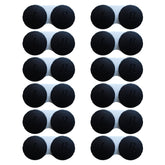 Boîtier Erewa pour lentilles noir, rangement sûr et pratique.