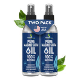 EssentiallyBased huile magnésium spray 8oz prêt à l’emploi pour une utilisation quotidienne apaisante.