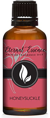 Eternal Essence Oils Honeysuckle, bouteille ambrée 30 ml pour bougies et savons.