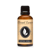 Huile vanille tahitienne Eternal Essence: bouteille ambrée 30ml prête au parfumage délicat