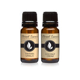 Eternal Essence Oils – bouteille ambrée Coconut Cream, idéal pour bougies et savons maison.