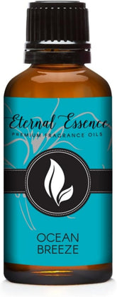Eternal Essence Oils Ocean Breeze, bouteille ambre 30ml, parfum doux pour bougies et diffuseurs