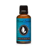 Bouteille Eternal Essence Oils Argan Type 30ml prête pour bougies et savons maison.