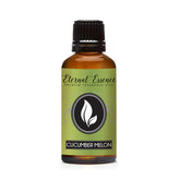 Eternal Essence Oils Cucumber Melon: bouteille ambrée 30ml prête à parfumer bougies.