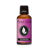 Sugar Kiss d'Eternal Essence Oils, bouteille verre ambre 30ml prête pour diffusion parfumée.