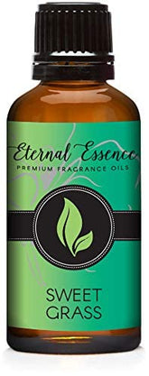 Eternal Essence Oils Sweet Grass, bouteille 30ml, parfum apaisant pour diffuseurs et soins maison.