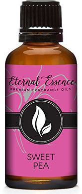Eternal Essence Oils Sweet Pea – flacon ambré pour bougies parfumées et diffusion durable