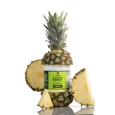 Éthan's Bien-être Pré-entraînement: bouteille ananas, énergie durable sans chute.