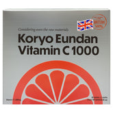Korea Eundan vitamine C 1000 mg, 180 tablettes, emballage individuel pour fraîcheur durable.
