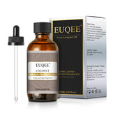 EUQEE Coco: bouteille en verre sombre pour diffusion durable du parfum coco