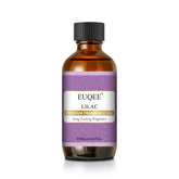 EUQEE huile parfum lilas, bouteille verre Boston pour diffusion durable et parfum frais.