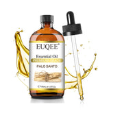 EUQEE Palo Santo 118 ml: bouteille en verre ambré protégeant l'huile.