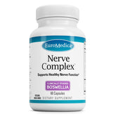 EuroMedica Nerve Complex bouteille : soutien potentiel des nerfs et de la circulation.