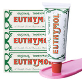 Euthymol Original Rose: vue du pack 3, pratique pour la routine quotidienne.