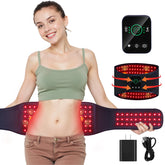 EVATEALE Ceinture lumière rouge 660-850 pour soulagement ciblé des muscles.