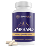 Bouteille EVERFAITH LymphaFlo prête à l'emploi pour le soutien lymphatique.