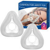 Everness coussins CPAP F20 3D mémoire pour un ajustement confortable.