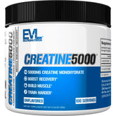 Evlution Creatine5000 sur emballage, soutien potentiel à la récupération après l'entraînement