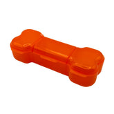 EZY DOSE étui en forme d'os pour chien, pratique et sûr pour la médication.