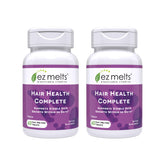 EZ Melts Hair Health Complete : bouteille montrant le packaging et le format pratique.