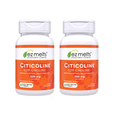EZ Melts Citicoline: comprimés dissolvables en bouche pour favoriser la concentration.