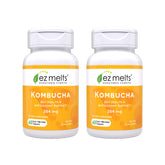EZ Melts: emballage du produit avec goût gingembre-citron, pratique au quotidien.