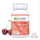 EZ Melts L-Theanine : boîte avec comprimés dissolvables pour une utilisation pratique